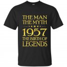 The man the myth 1957 the birth of legends t-shirt
