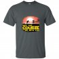 The official may the course be with you disc golf t-shirt