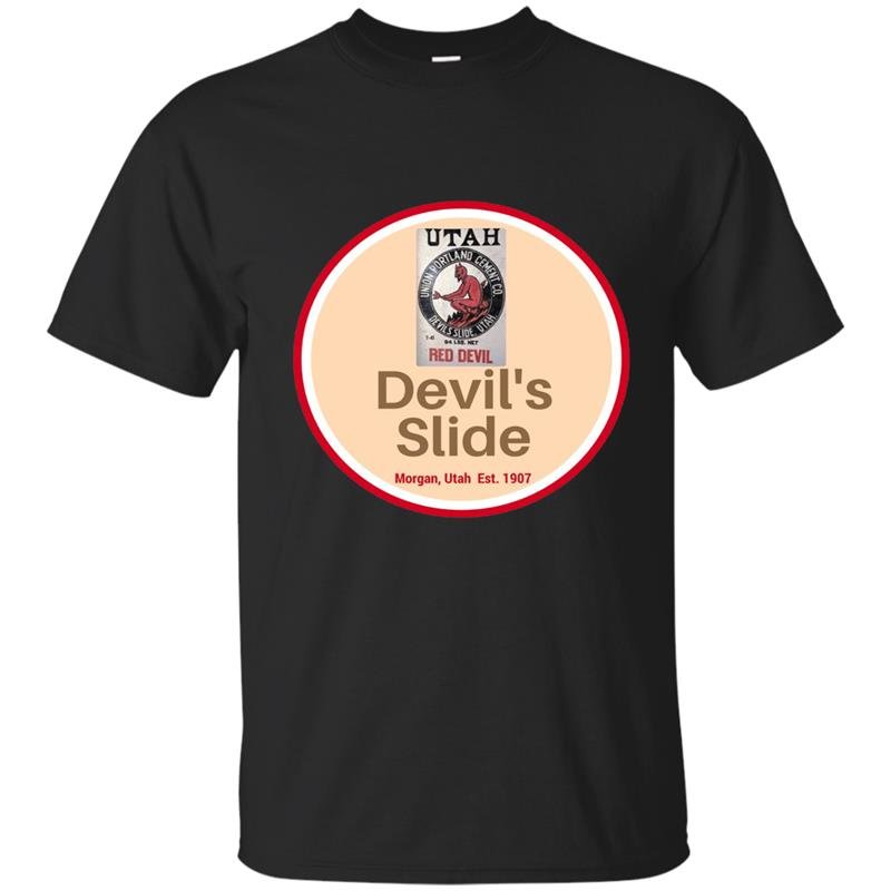 T-shirt devils slide utah morgan utah history
