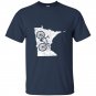 Unique vintage minnesota cycling t-shirt