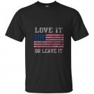 Usa love it or leave it patriotic t-shirt