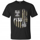 Veterans t-shirts not all wounds are visible ptsd