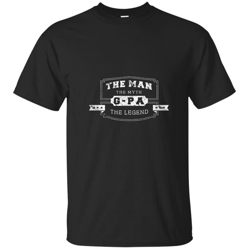 Vintage g pa the man the myth the legend grandpa men t-shirt