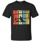 Vintage style water polo silhouette t-shirt