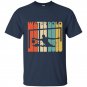 Vintage style water polo silhouette t-shirt