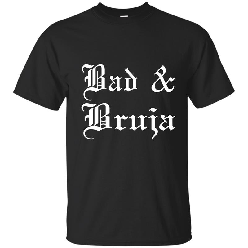 Womens bad bruja t-shirt witches