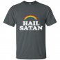 Womens satan ironic rainbow t-shirt