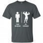 Your husband my husband t-shirt funny bodybuilder