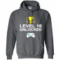 16th birthday level 16 unlocked funny gamer gift kid Hoodie