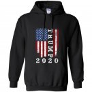 American flag trump 2020 Hoodie