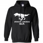 Auntie saurus rex funny dinosaur auntiesaurus Hoodie