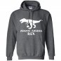 Auntie saurus rex funny dinosaur auntiesaurus Hoodie