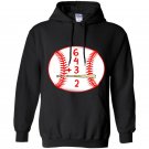 Baseball double play 6432 Hoodie