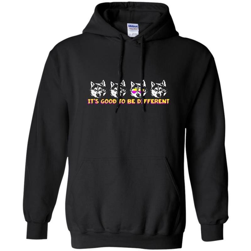 Be different husky funny Hoodie