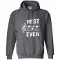 Best dad ever funny music note fathers gift Hoodie