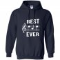 Best dad ever funny music note fathers gift Hoodie