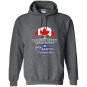 Canadian grown with greek roots greece Hoodie