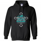 Celebrate recovery christian cross tee with quotes Hoodie