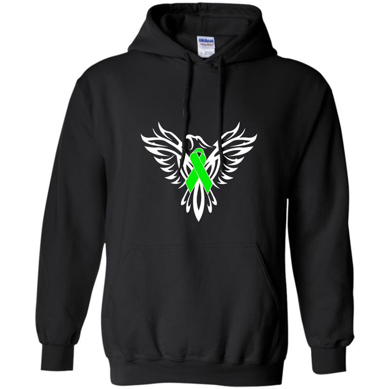 Cerebral palsy awareness green ribbon phoenix Hoodie
