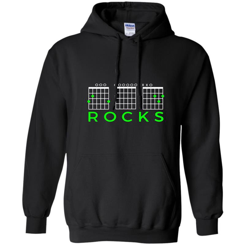 Christian god rocks guitar chords spell g o d Hoodie