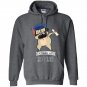 Cool class of 2018 dabbing pug graduate adults kids Hoodie