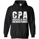 Cpa weapons of mass deductions Hoodie