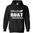 Crazy goat lady crazy goat grandma Hoodie