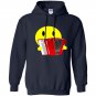 Cute air accordion emoji style Hoodie