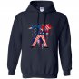 Dabbing uncle sam funny 4th of july Hoodie