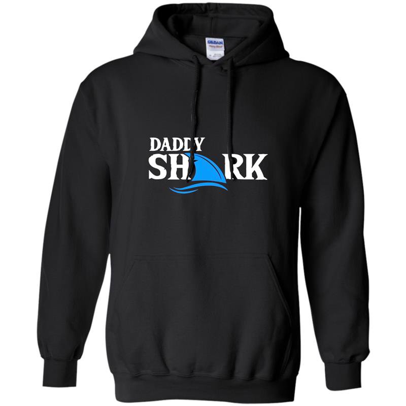Daddy shark for dads fathers or grandfathers Hoodie