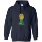Distressed upside down pineapple swingers Hoodie