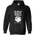 Donald eres un pendejo trump jackass mexican funny Hoodie