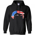 Donald trump hair flag Hoodie