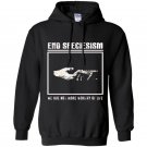 End speciesism vegan animal rights punk Hoodie