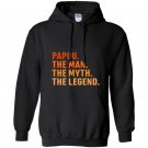 Fathers day gift papou the legend for your greek grandpa Hoodie