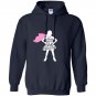 Fearless girl nevertheless she persisted white cape Hoodie