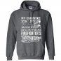 Firefighter mom my son is a firefighter Hoodie