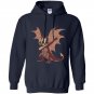 Funny dab dragon Hoodie