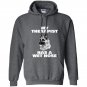Funny german shepherd my therapist has a wet nose Hoodie