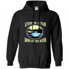 Funny livin in a van down by the river pop culture tee Hoodie