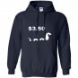Funny tree fiddy loch ness monster three fifty tee Hoodie