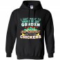 Funny work in my garden hang out with my chickens Hoodie