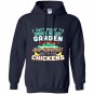 Funny work in my garden hang out with my chickens Hoodie