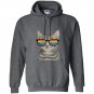 Gay pride cat kitten rainbow lgbt sunglasses funny Hoodie