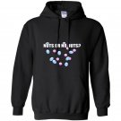 Gender reveal nuts or no nuts funny baby shower gift Hoodie