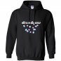 Gender reveal nuts or no nuts funny baby shower gift Hoodie