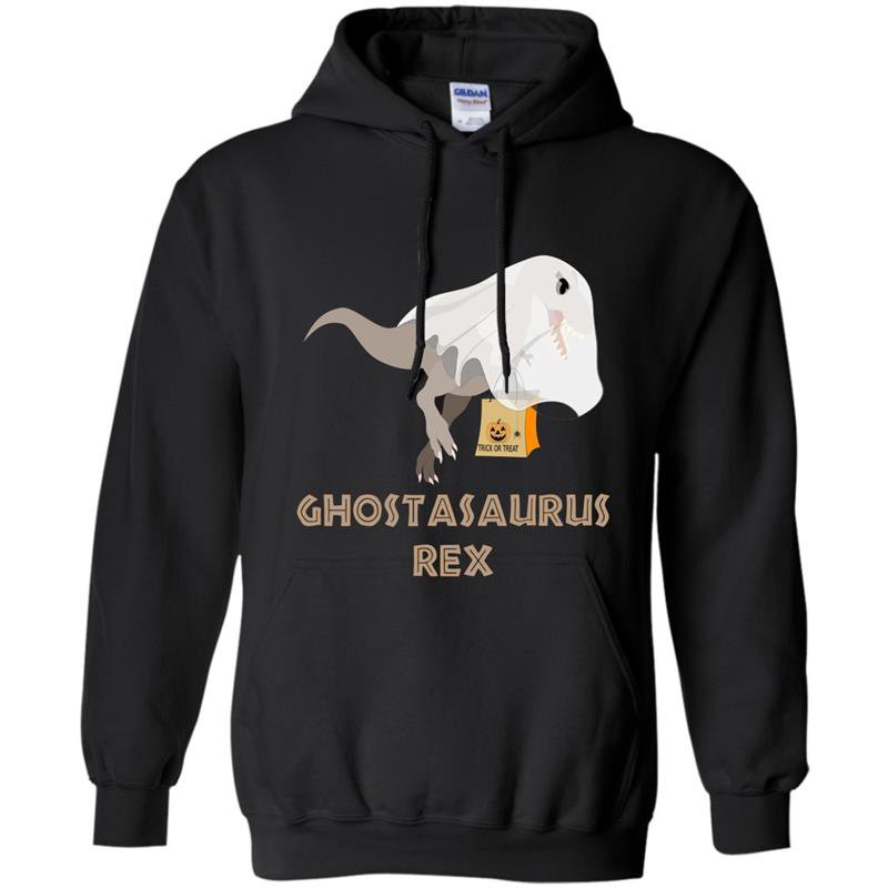 Ghostasaurus rex t-rex dinosaur ghost halloween Hoodie