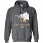 Ghostasaurus rex t-rex dinosaur ghost halloween Hoodie