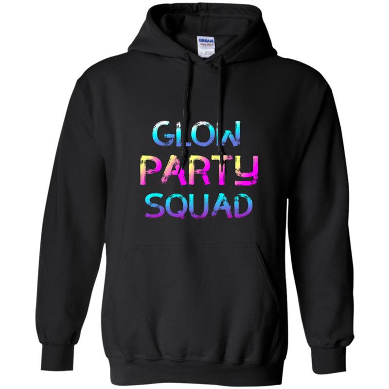 Glow party squad tee Hoodie