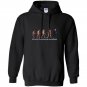 Go back we messed up trump evolution funny parody Hoodie